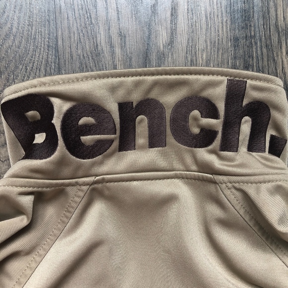 Bench | Men's Tan Athletic Jacket sz M - Picture 7 of 8